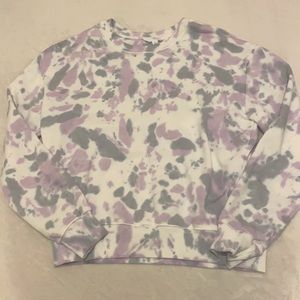 Kids large (12-14) tie dye sweat shirt